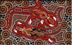Arte de inspiración aborigen