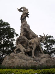 Las cabras, símbolo de Guangzhou