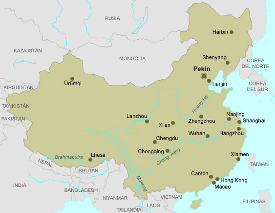 mapa-china