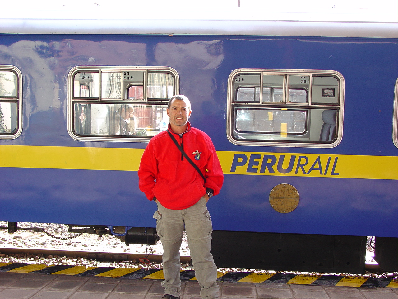 El tren, uno de mis medios de transporte favoritos, este me llevó de Perú a Bolivia